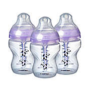 Tommee Tippee Advanced Anti-Colic 3-Pack 9 fl. oz. Decorated Baby Bottles in Pink