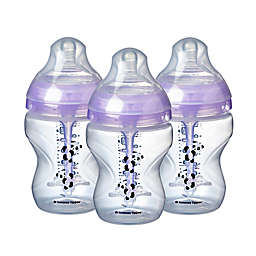 Tommee Tippee Advanced Anti-Colic 3-Pack 9 fl. oz. Decorated Baby Bottles in Pink