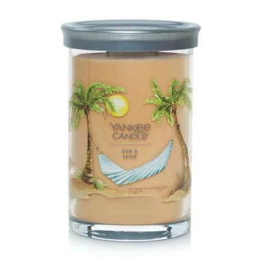 Yankee Candle&reg; Sun &amp; Sand Signature Collection 20 oz. Large Tumbler Candle. View a larger version of this product image.