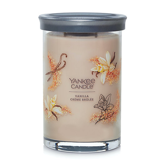 Alternate image 1 for Yankee Candle® Vanilla Creme Brulee Signature Collection 20 oz. Large Tumbler Candle