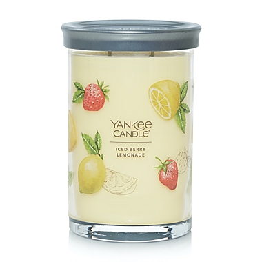 Yankee Candle&reg; Iced Berry Lemonade Signature Collection 20 oz. Large Tumbler Candle. View a larger version of this product image.