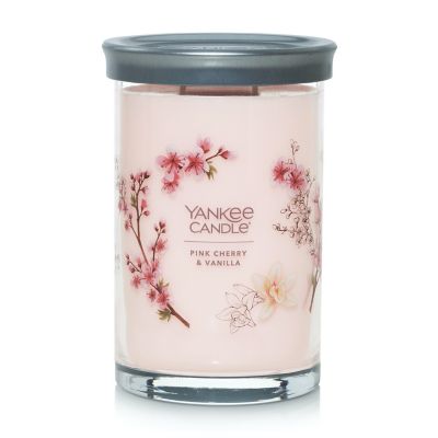 Yankee Candle&reg; Pink Cherry Vanilla Signature Collection 20 oz. Large Tumbler Candle