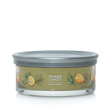 Yankee Candle&reg; Sage &amp; Citrus Signature Collection 5-Wick Tumbler 12 oz. Candle. View a larger version of this product image.