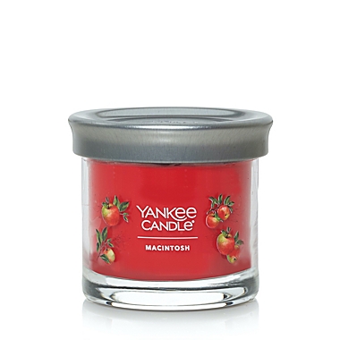 Yankee Candle&reg; Macintosh Signature Collection Small Tumbler 4.3 oz. Candle. View a larger version of this product image.