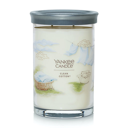 Alternate image 1 for Yankee Candle® Clean Cotton® Signature Collection 20 oz. Large Tumbler Candle
