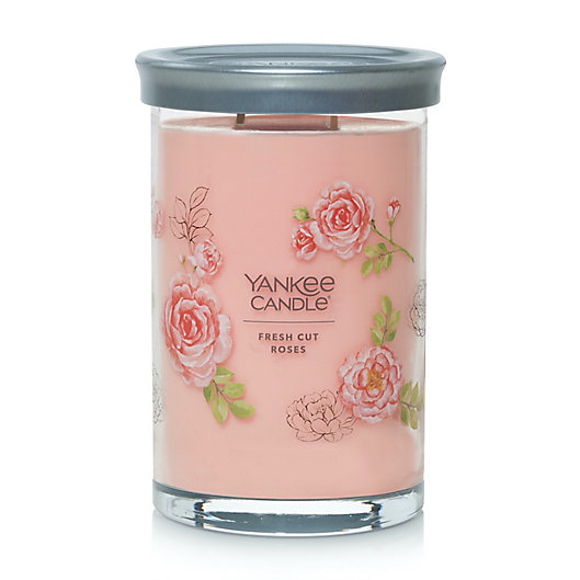 Alternate image 1 for Yankee Candle® Fresh Cut Roses Signature Collection 20 oz. Large Tumbler Candle
