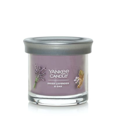 Yankee Candle Dried Lavender &amp; Oak&#8203; Signature Collection Small Tumbler 4.3 oz. Candle