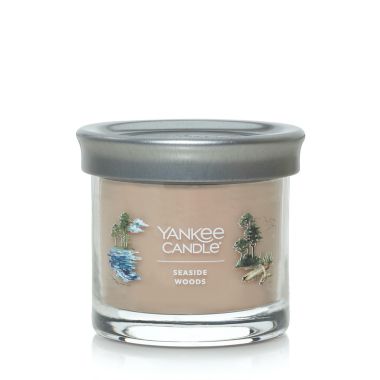 Yankee Candle&reg; Seaside Woods Signature Collection Small Tumbler 4.3 oz. Candle. View a larger version of this product image.