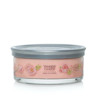 Yankee Candle&reg; Fresh Cut Roses Signature Collection 5-Wick Tumbler 12 oz. Candle. View a larger version of this product image.