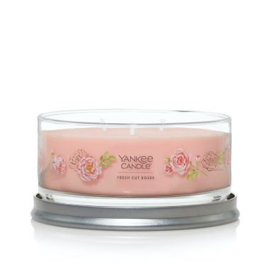Yankee Candle&reg; Fresh Cut Roses Signature Collection 5-Wick Tumbler 12 oz. Candle. View a larger version of this product image.