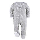 Alternate image 1 for The Peanutshell&trade; Size 6-9M 3-Pack Elephant Sleepers in Grey/White