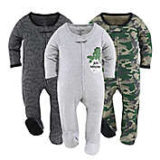 The Peanutshell&trade; 3-Pack Dino Sleepers in Camo