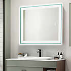 Alternate image 4 for Neutype 28-Inch x 36-Inch Smart LED Anti-Fog Rectangular Wall Mirror in Silver