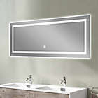 Alternate image 3 for Neutype 64-Inch x 21-Inch Full-Length Lighted Makeup Mirror with Dimmer