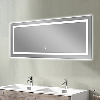 Neutype 64-Inch x 21-Inch Full-Length Lighted Makeup Mirror with Dimmer. View a larger version of this product image.