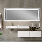 Alternate image 2 for Neutype 64-Inch x 21-Inch Full-Length Lighted Makeup Mirror with Dimmer