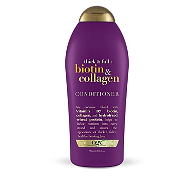 OGX&reg; Thick &amp; Full + Biotin &amp; Collagen Conditioner. View a larger version of this product image.
