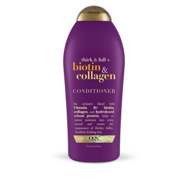 OGX&reg; Thick &amp; Full + Biotin &amp; Collagen Conditioner. View a larger version of this product image.