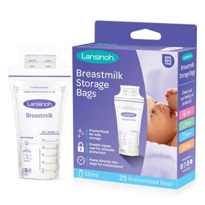 Lansinoh&reg; 25-Count Breastmilk Storage Bags