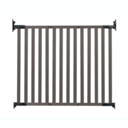 KidCo® Safeway® Angle Mount Bamboo Safety Gate in Grey