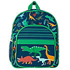 Alternate image 0 for Stephen Joseph&reg; Dino Classic Backpack in Green/Blue