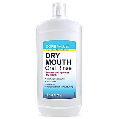 Harmon&reg; Core Values&trade; Dry Mouth Oral Rinse in Mint. View a larger version of this product image.