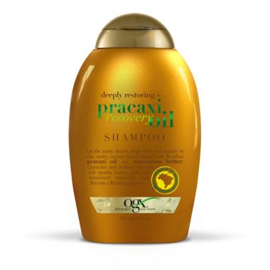 OGX&reg; Deeply Restoring + Pracaxi Recovery Oil Shampoo. View a larger version of this product image.