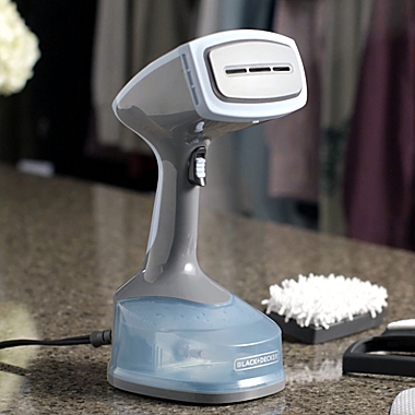 Black & Decker&trade; Advanced HGS200 Handheld Garment Steamer in Blue. View a larger version of this product image.