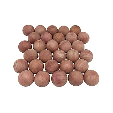 Squared Away&trade; Cedar Balls (30-Pack). View a larger version of this product image.