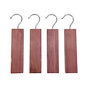 Squared Away&trade; Cedar Closet Hang Ups (Set of 4)