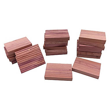 Squared Away&trade; Cedar Blocks (Set of 20). View a larger version of this product image.