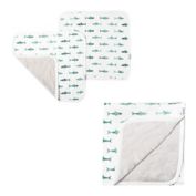 Copper Pearl Reversible 3-Layer Quilt in Pacific