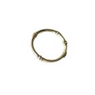 Alternate image 0 for Nestwell&trade; Metal O-Ring Shower Hooks in Brass (Set of 12)