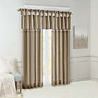 Alternate image 7 for Madison Park&reg; Emilia 84-Inch Twist Tab Total Blackout Curtain Panel in Pewter (Single)