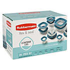 Alternate image 2 for Rubbermaid&reg; Flex &amp; Seal&trade; 26-Piece Food Storage Set with Easy Find Lids