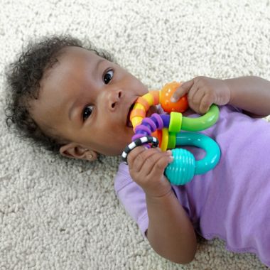 Sassy&reg; Twist-a-Roo Rattle. View a larger version of this product image.