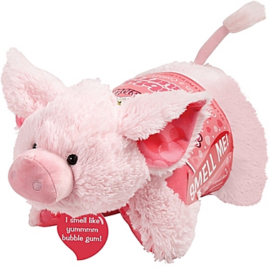 Pillow Pets&reg; Bubble Gum Piggy Pillow Pet. View a larger version of this product image.