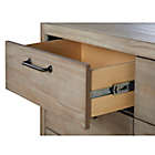 Alternate image 4 for evolur&trade; Stilnovo 6-Drawer Double Dresser in Oak Grey
