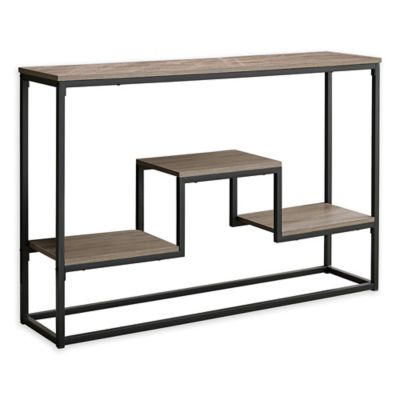 Monarch Specialties 48 Inch Console, 60 Inch Console Table With Shelves