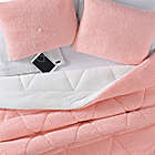 Alternate image 5 for UGG&reg; Classic Sherpa 2-Piece Twin/Twin XL Comforter Set in Grapefruit Melange
