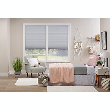 ECO HOME Blackout 60-Inch x 48-Inch Cordless Cellular Shade in White. View a larger version of this product image.