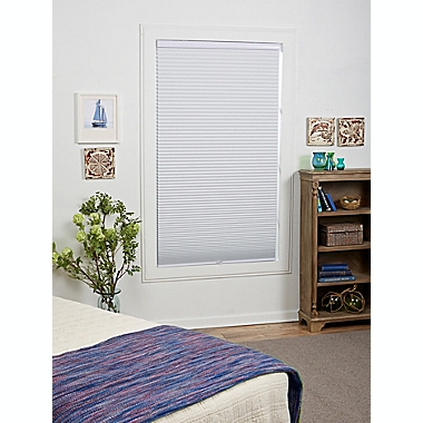 ECO HOME Blackout 60-Inch x 48-Inch Cordless Cellular Shade in White. View a larger version of this product image.