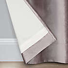 Alternate image 4 for O&O by Olivia & Oliver&trade; 63-Inch Luster Velvet Curtain Panel in Lavender (Single)