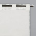 Alternate image 1 for O&O by Olivia & Oliver&trade; 63-Inch Luster Velvet Curtain Panel in Silver (Single)