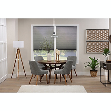 ECO HOME Light Filtering 54-Inch x 48-Inch Cordless Cellular Shade in Anchor Grey. View a larger version of this product image.