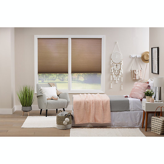 Alternate image 1 for ECO HOME  Light Filtering 64-Inch Length Cordless Cellular Shade