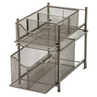 Alternate image 7 for Squared Away&trade; Large Metal Mesh Cabinet Drawer in Nickel