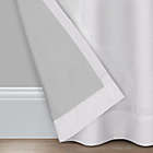 Alternate image 2 for Wamsutta&reg; Allover Lattice Grommet 100% Blackout Window Curtain Panel (Single)