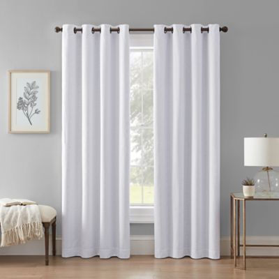 curtain white blackout