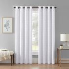 Alternate image 0 for Wamsutta&reg; Textured Geometric 84-Inch Grommet Blackout Curtain Panel in White (Single)